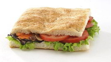 Рецепт Горячих сэндвичей с грибами и томатами