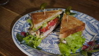 Рецепт Классического клаба-сэндвича с домашним майонезом