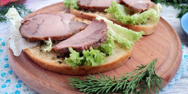 Рецепт открытого сэндвича