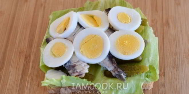 Рецепт рыбного сэндвича