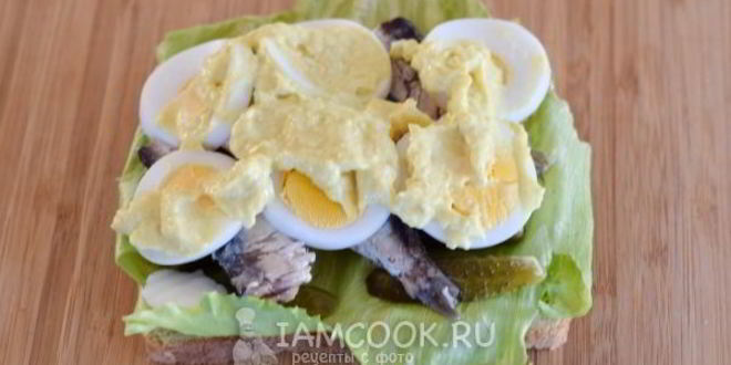 Рецепт рыбного сэндвича