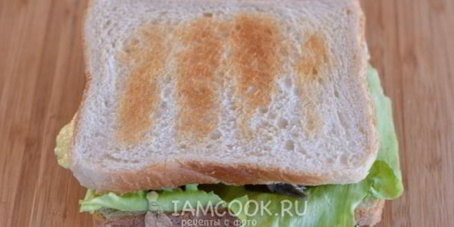 Рецепт рыбного сэндвича