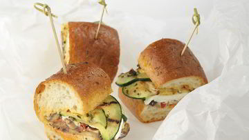 Рецепт Средиземноморского сэндвича