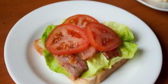 Рецепт сэндвича с курицей и беконом