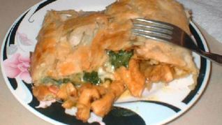 Рецепт Сэндвича с цыпленком, шпинатом и сыром