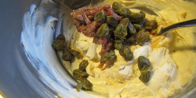 Рецепт сэндвича с тунцом