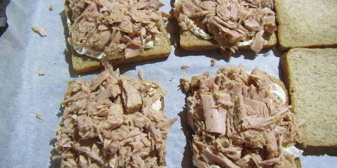 Рецепт сэндвича с тунцом