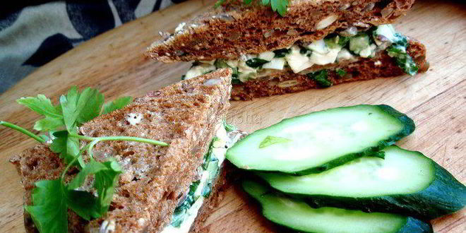 Рецепт сэндвича с яичным салатом