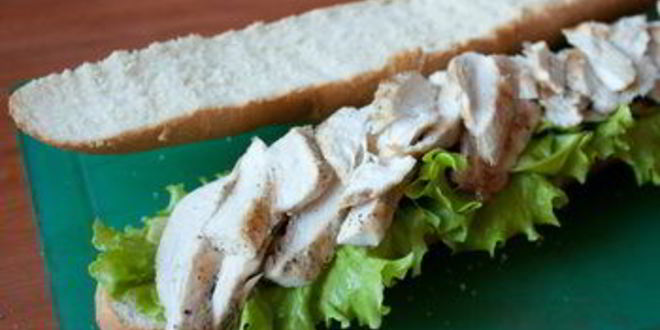 Рецепт сэндвичей с курицей и маринованным цуккини