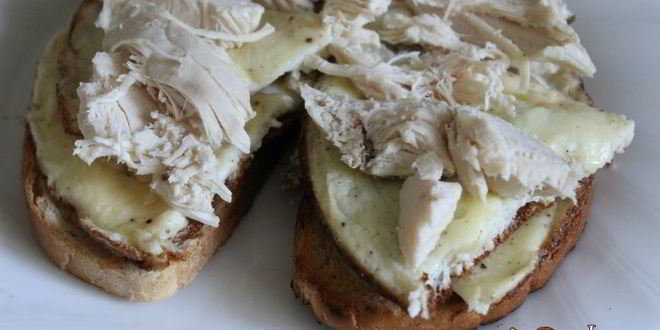 Рецепт сэндвичей с курицей и омлетом