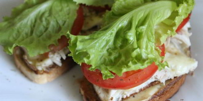 Рецепт сэндвичей с курицей и омлетом