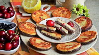 Рецепт Сырников Сэндвичи