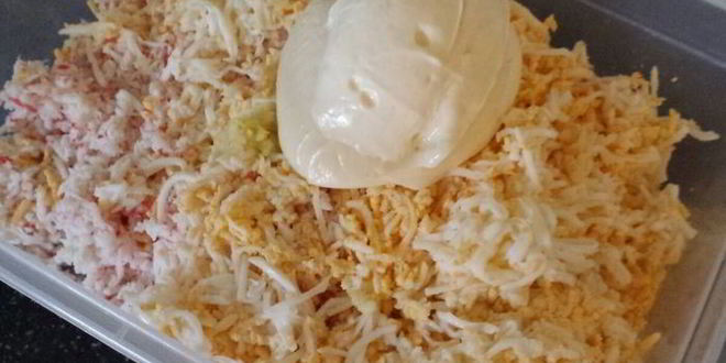 Рецепт сырно-крабовых шарики