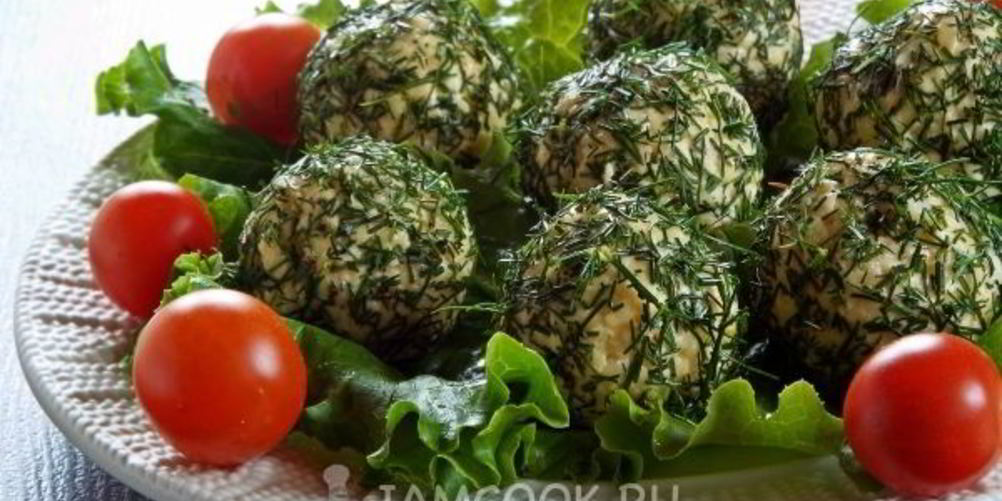 Как приготовить сырные шарики с черри