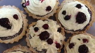 Рецепт Десертных тарталеток со взбитыми сливками