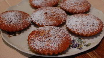 Рецепт Лимонных тарталеток с кедровыми орешками