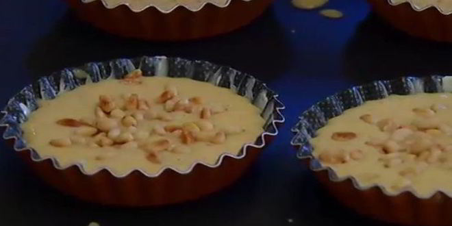 Рецепт лимонных тарталеток с кедровыми орешками