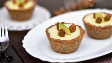 Рецепт Миндально-лаймовых тарталетки