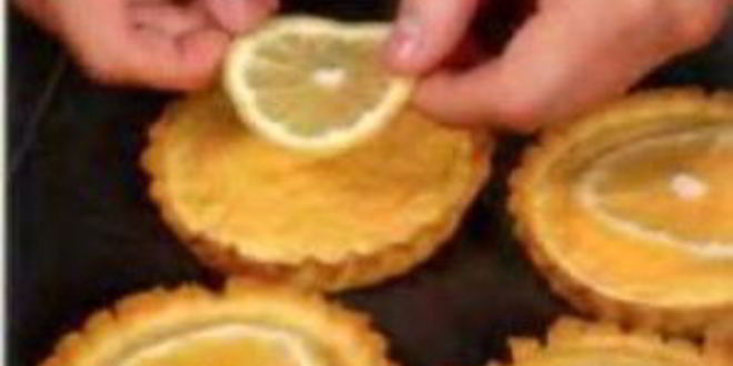 Рецепт мини-тарталеток с лимонами и апельсинами