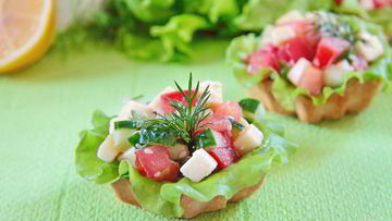 Рецепт Овощных тарталеток