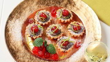 Рецепт Сырных тарталеток с орехами пекан