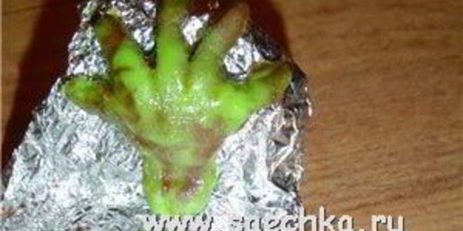 Рецепт тарталеток хэллоуинских страшилки