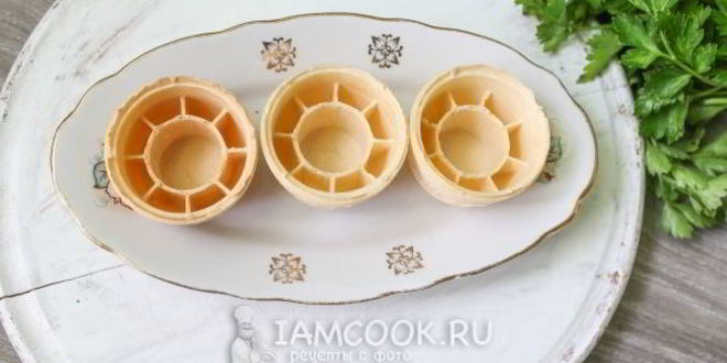 Рецепт тарталеток с икрой и творожным сыром