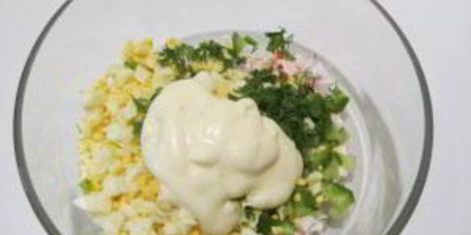 Рецепт тарталеток с крабовыми палочками и сыром