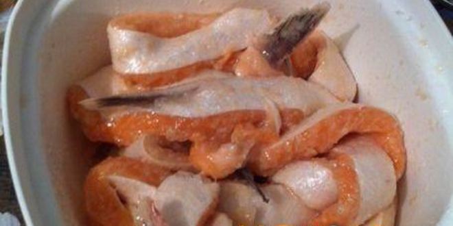 Рецепт тарталеток с красной рыбой