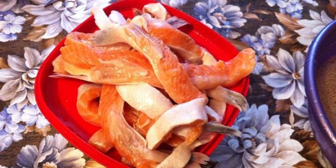 Рецепт тарталеток с красной рыбой