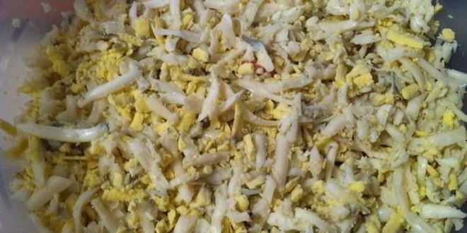 Рецепт тарталеток с красной рыбой