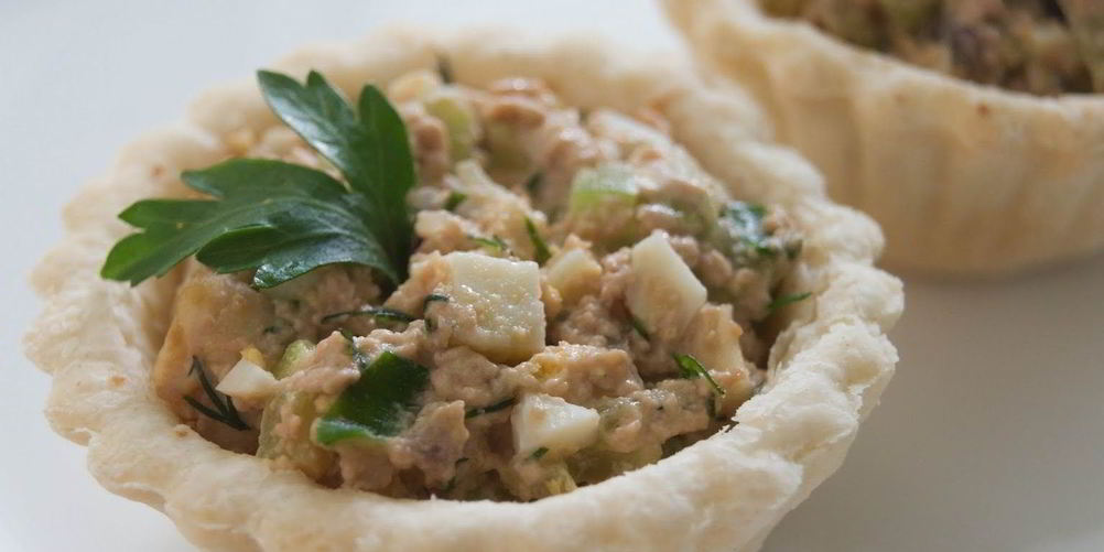 Как приготовить тарталетки с печенью минтая