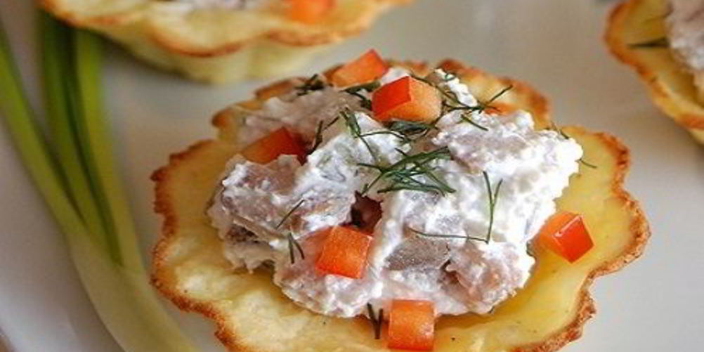 Как приготовить тарталетки с селедкой