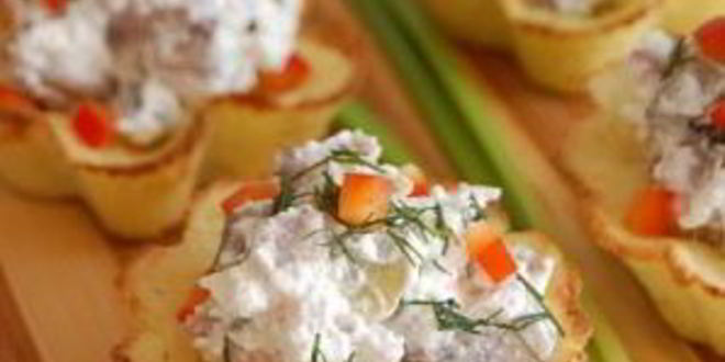 Рецепт тарталеток с селедкой