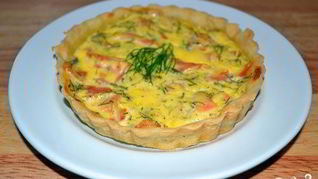 Рецепт Тарталеток с семгой и авокадо