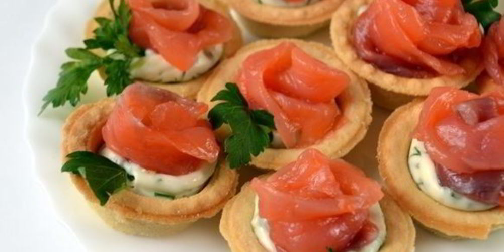 Как приготовить тарталетки с соленой семгой