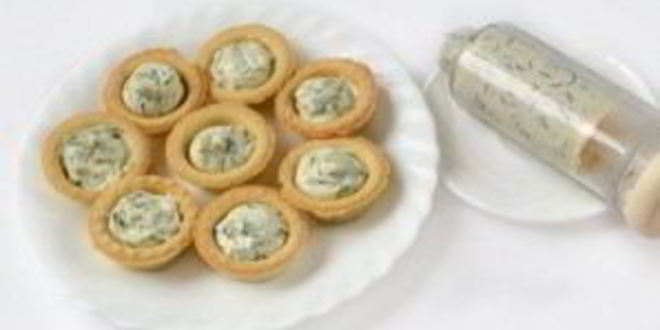 Рецепт тарталеток с соленой семгой