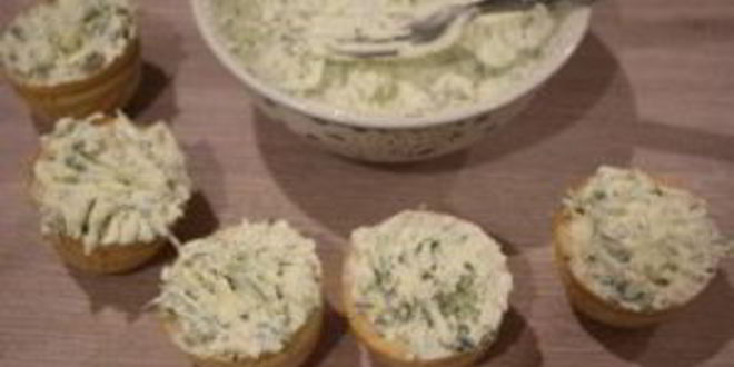 Рецепт тарталеток с творожным сыром и семгой