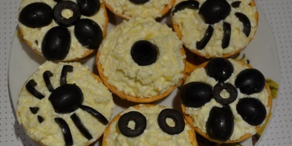 Как приготовить тарталетки с яйцом и сыром