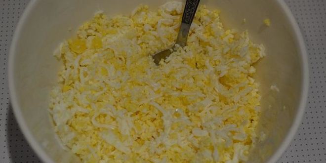 Рецепт тарталеток с яйцом и сыром