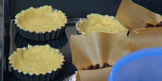 Рецепт тарталеток с земляничным кремом