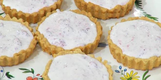 Рецепт тарталеток с земляничным кремом