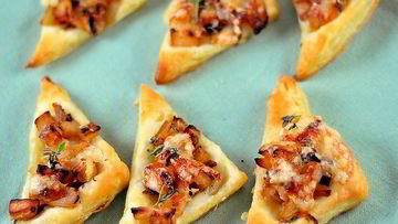 Рецепт Яблочно-луковых тарталетки