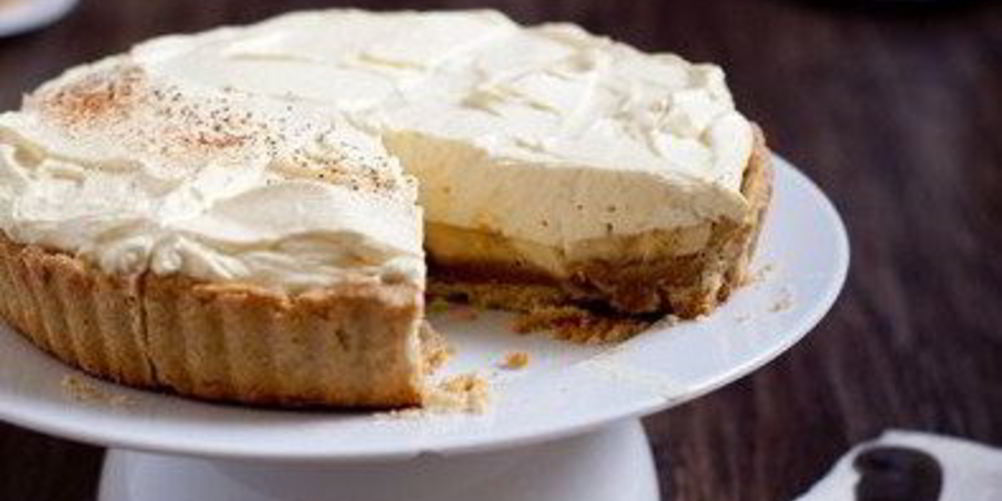 Как приготовить банановый тарт с кофейным кремом