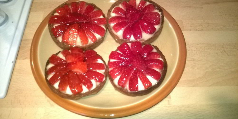 Как приготовить клубничный тарт tarte aux fraises