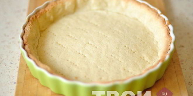 Рецепт кремового тарта с малиной