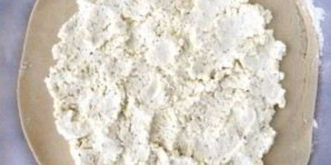 Рецепт легкого овощной тарт с сыром