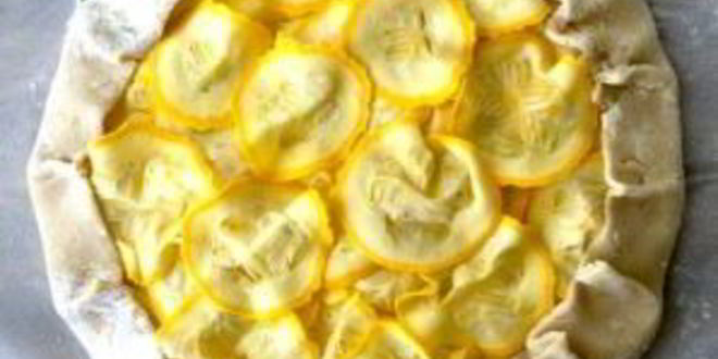 Рецепт легкого овощной тарт с сыром