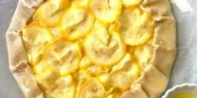 Рецепт легкого овощной тарт с сыром