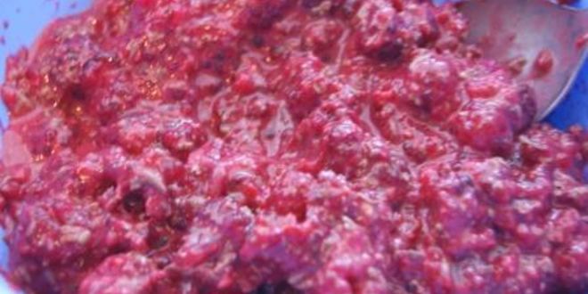 Рецепт малинового тарта со сливочной заливкой